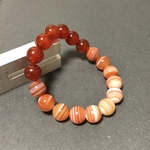 動✨カーネリアン×サードオニキス ブレスレット
