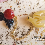 ♥Berry＆Bird カーディガンクリップ♥