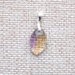 一点モノ💜💛自分自身を最良の状態に保ち、能力を引き出すアメトリン💛💜パワーストーンペンダントヘッド　送料無料