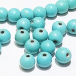ターコイズ6mm（練り）30個♪
