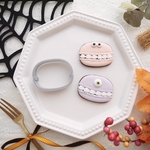 ハロウィン　マカロン　おばけ　クッキー型　(design by sweets bouquet)