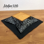 こたつ(8cm)セット 1/12 ミニチュア家具 ドールハウス   