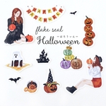 ハロウィン✾フレークシール
