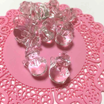 【再販・ラスト！】クリアスノーマンチャーム 8個