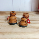 プチブライス クロスステッチハーフブーツ   キャメル