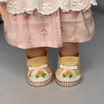 メルちゃんねねちゃんサイズのスニーカー　ソランちゃんレミンちゃんサイズ　刺繍ハイタイプのスニーカー⑤