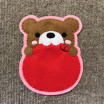 パックンくまちゃんの名札 ②