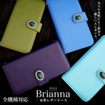 スマホケース 全機種対応 手帳型 iPhone14 iPhone13 Android AQUOS Galaxy Xperia 携帯ケース 本革 ビジュー lea-002
