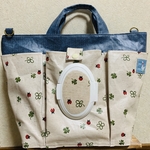 お散歩バッグ&マナーポーチセット