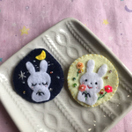 【うさぎ】ヘアゴム　キッズ　ヘアアクセサリー　子供