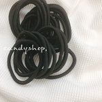 20pcs ブラック ヘアゴム
