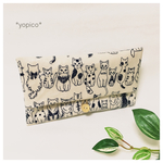 【再販】ねこ猫　ラミネート＊マスクケース