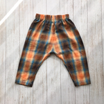 90サイズ＊秋色チェックパンツ