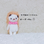 ちびあみハリちゃん(オーダー番号①様)