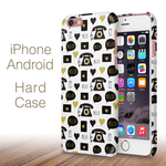 送料無料☆【iPhone・Androidスマートフォンケース】人気の北欧柄！ハードケース