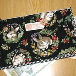 【送料無料】ペタンコ通帳ケース☆ラビット⑤
