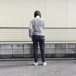 S様オーダー　ストレッチデニムのテーパードパンツ