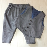 ベスト＆パンツ　80cm