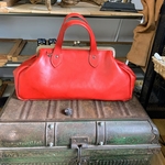 栃木レザー　がまぐちバッグ27