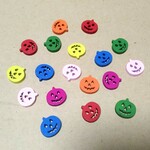 【送料無料☆】ウッドボタン♥ハロウィン 18個セット