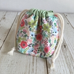 ミニ巾着　Garden