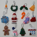 フェルト🎄クリスマスオーナメント⑧🎅