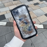 ニュアンス【白もやもや背景】iPhoneケース