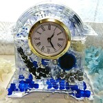 ハーバリウム時計