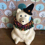 しろくま貯金箱　２点セット　ハロウィン雑貨