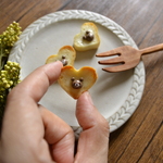 くまチョコon🐻ハート❤トースト