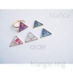order triangle ring