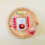 【いちごジャム】食パン　セット　ぬいぐるみ