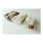 ri＊様専用お買い物ページ  White cap knit 、Cable knit 、camera knit 