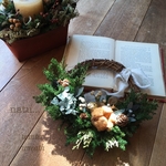 クリスマスwinter wreath冬のリース