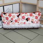 ⑦和柄にゃんこペンポーチ