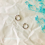 《再販》silver/gold フープ イヤリング(バネタイプ)♢hoopピアス風