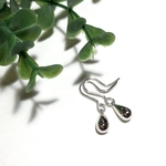 再入荷！純銀製＊ティアドロップピアス