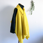 〜𝓃ℯ𝓌 𝒾𝓉ℯ𝓂カーディガンのように羽織るベスト風ショール/yellow