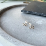 【14kgf】プチリボンピアス