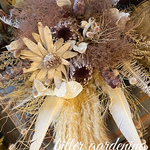 Smoky White フェザープロテアピンクレディbouquet