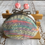ハンドメイド　がま口［口金10.5］ポーチ