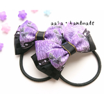 送料無料＊２個セット☆和柄リボンのヘアゴム☆
