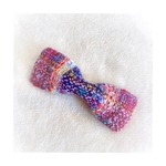 清楚なダーニング羊毛　ribbonバレッタ⑧