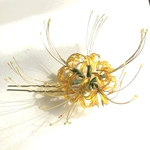 彼岸花かんざし・黄金色(小)