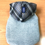 3S〜3L♡裏地付き♡チェックフード♡あったかパーカー