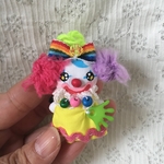 5センチ、ピエロのぬいぐるみ