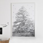クリスマスポスターposter hello★Winter B2サイズ