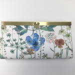 値下げ【完成品】リバティ　イルマ　ビニコ  口金　長財布