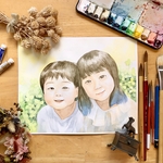 【こども似顔絵のご注文】