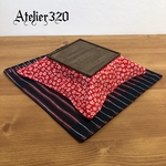 こたつ(8cm)セット 1/12 ミニチュア家具 ドールハウス   